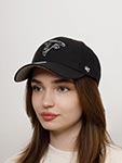 Бейсболка 47 BRAND арт. F-MVP02WBV-BKW Atlanta Falcons NFL (черный / белый)